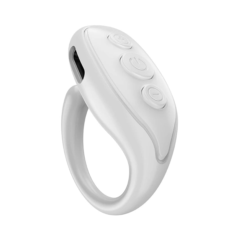 For Tiktok Scrolling Ring Remote Page Turner Clicker Kindle App Camera Remote Bluetooth-Compatible for Iphone Ipad Android Phone
